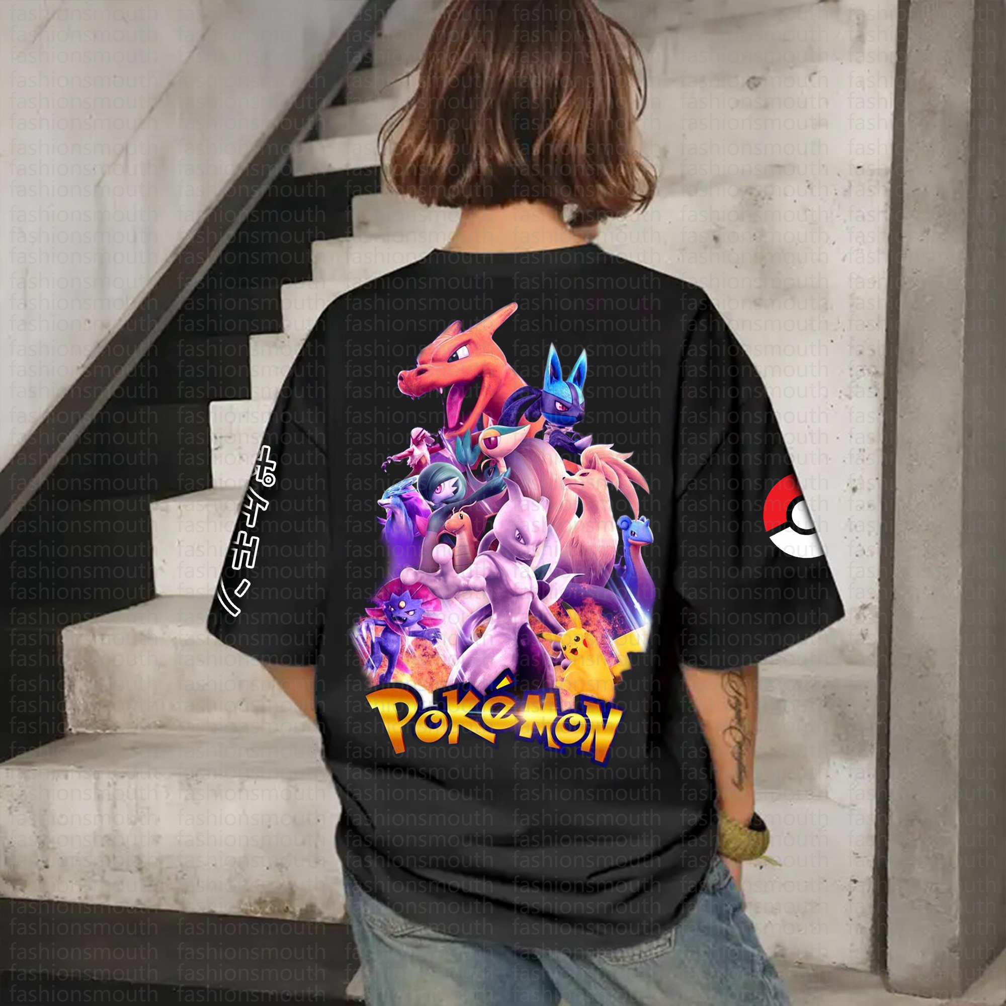 "Pokémon" Anime Inspired Vintage T-Shirt