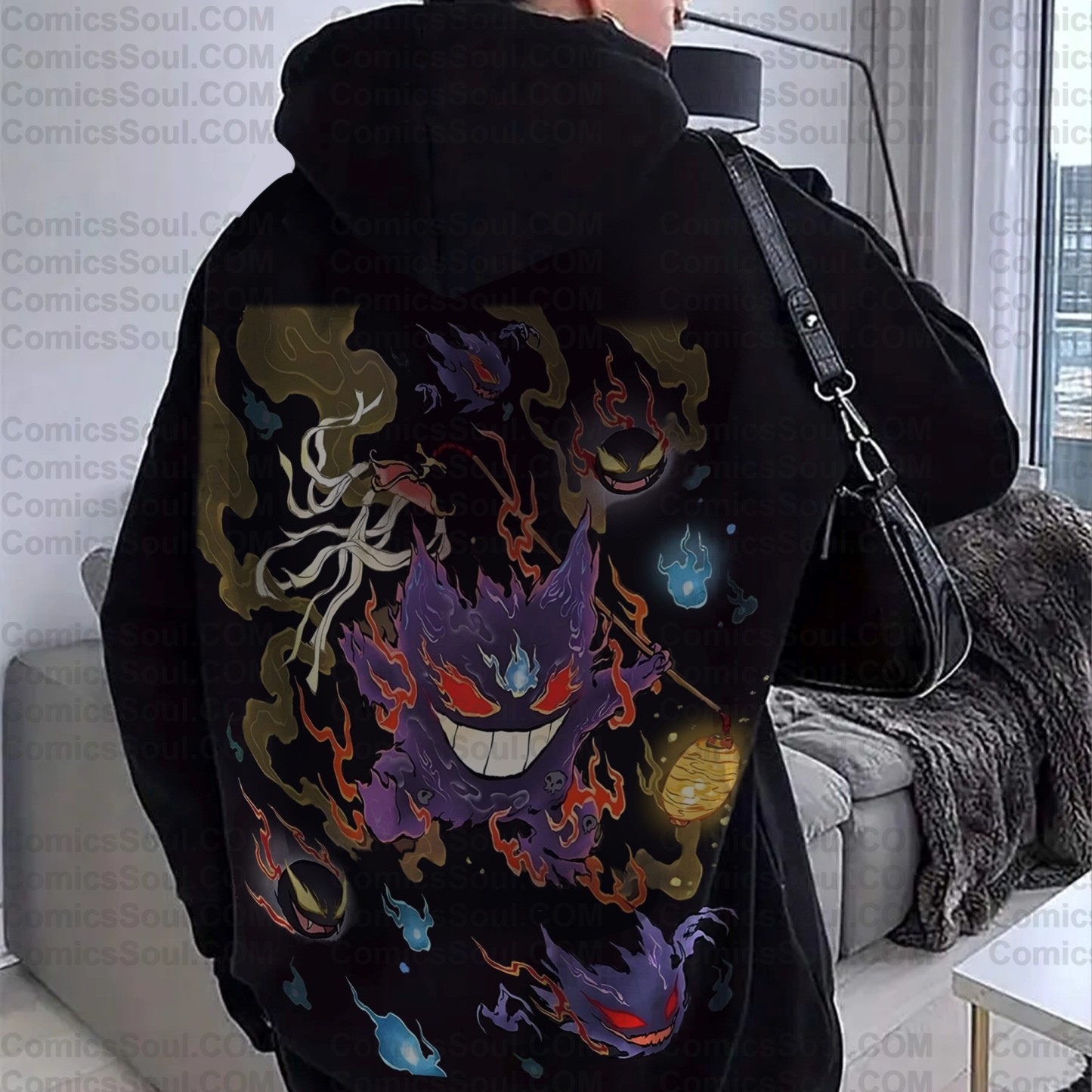 Unisex “Pokémon” Anime Graphic Streetwear Vintage Hoodie