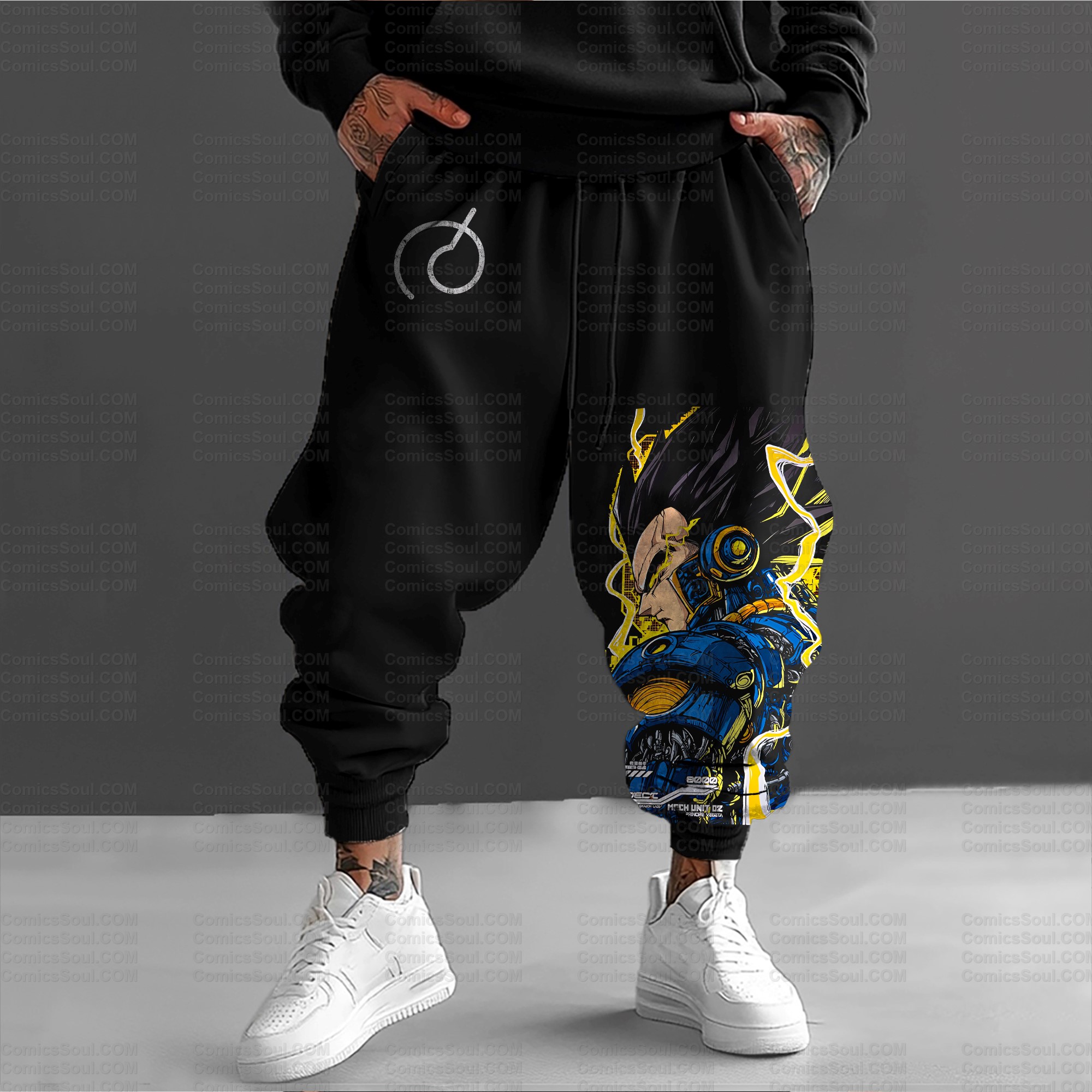 Unisex Anime Inspired Vintage Plush Pants