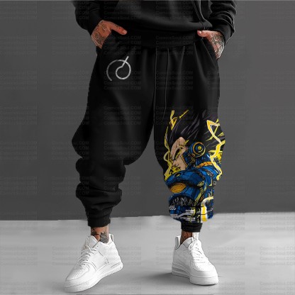 Unisex Anime Inspired Vintage Plush Pants