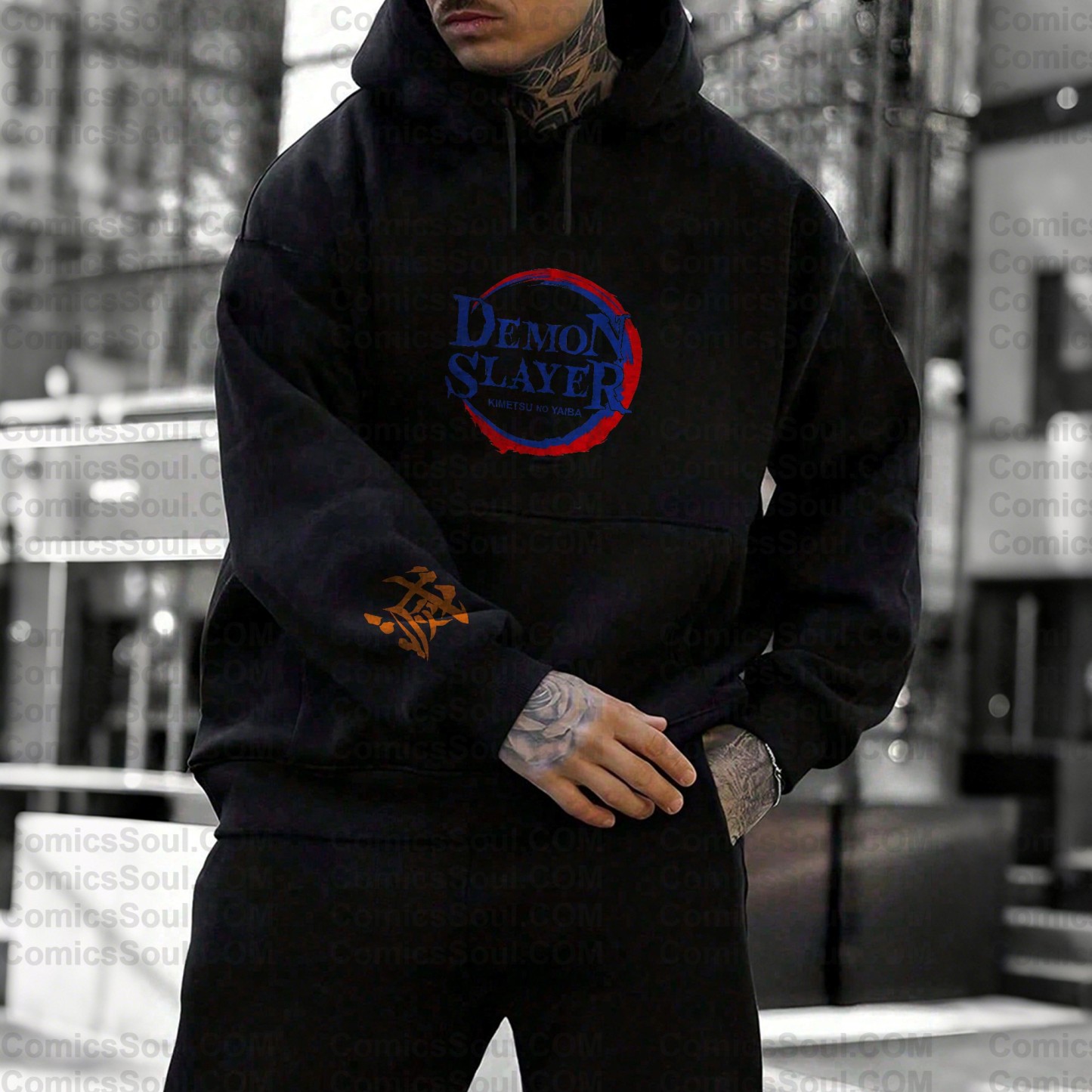 Unisex “ Demon slayer   ” Graphic Streetwear Vintage Hoodie