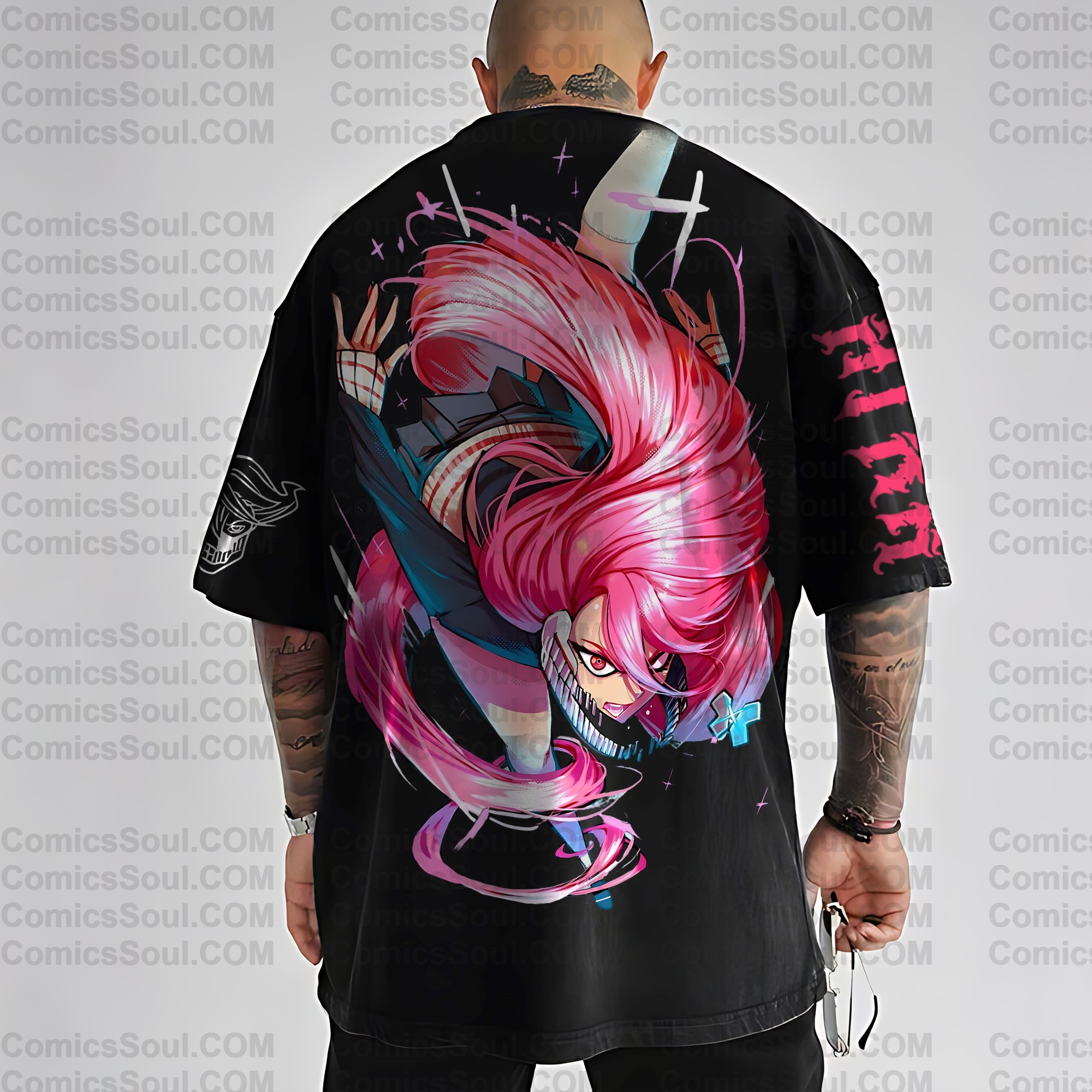 Unisex Anime Series Casual T-shirt