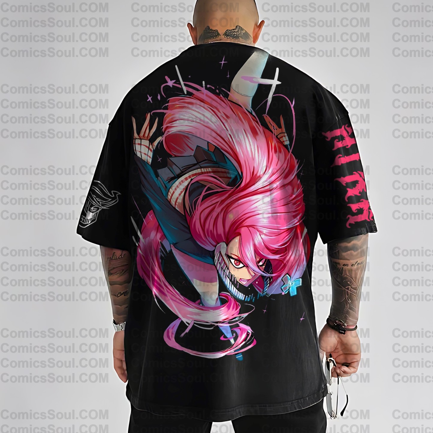 Unisex Anime Series Casual T-shirt