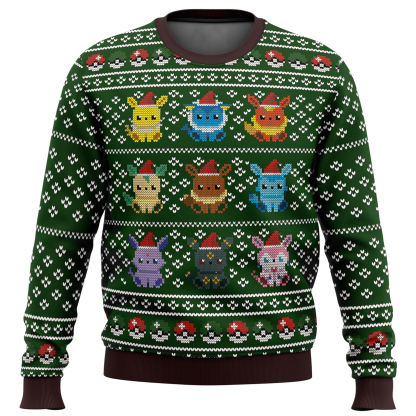 Unisex Anime Ugly Christmas Sweater