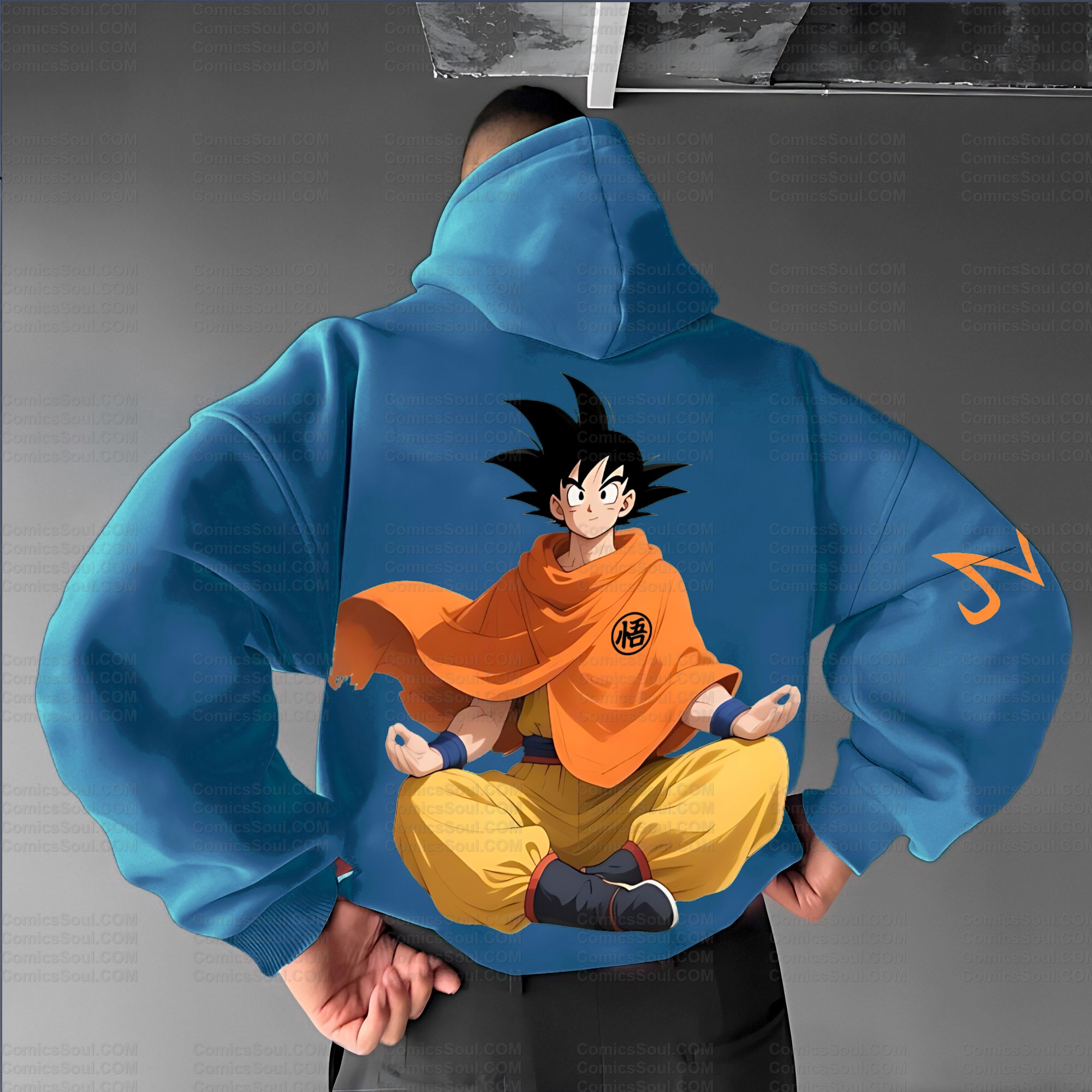 Unisex Anime Inspired Vintage Plush Hoodie