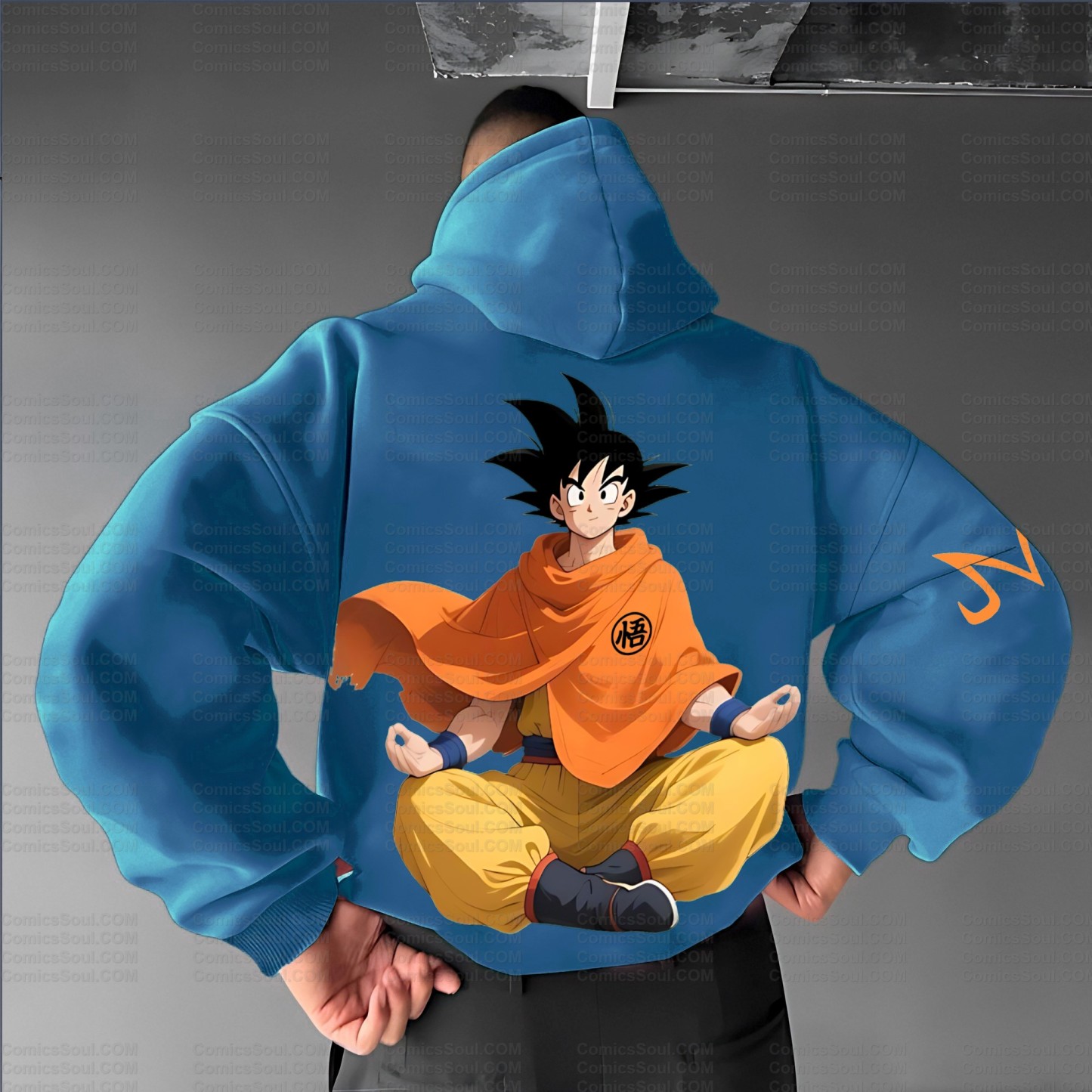 Unisex Anime Inspired Vintage Plush Hoodie