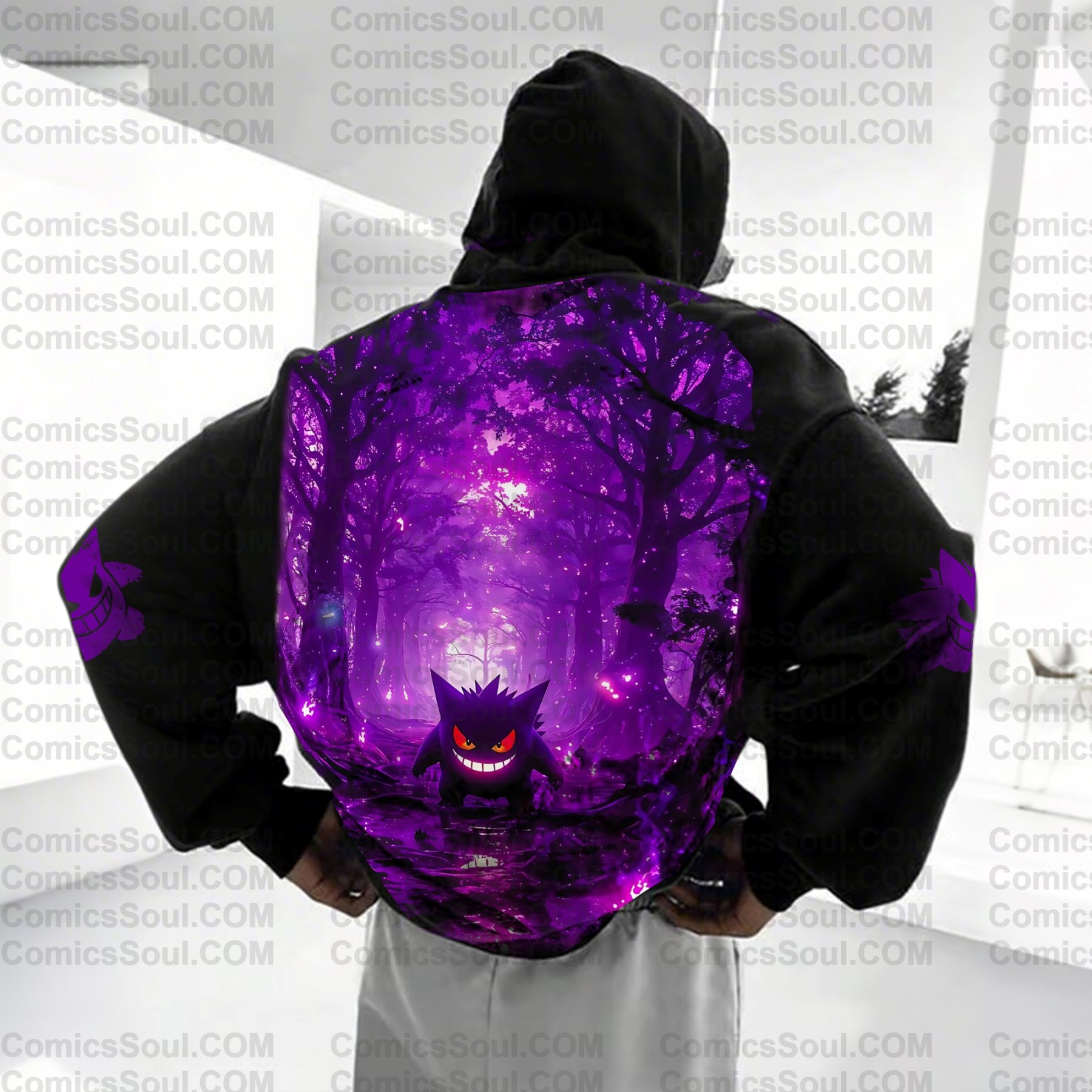 Unisex “Pokémon” Anime Graphic Streetwear Vintage Hoodie