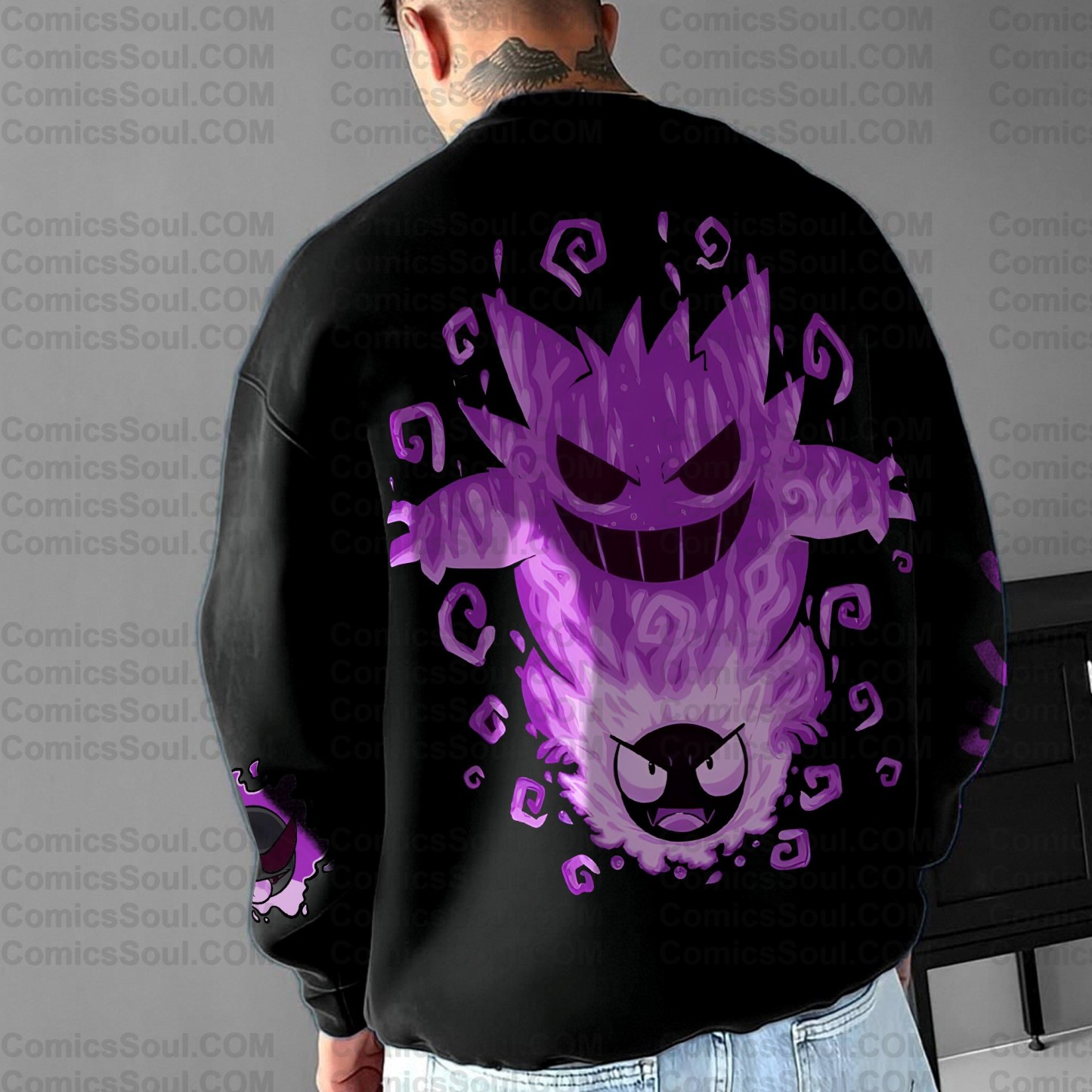 Unisex Anime Inspired Vintage Sweatshirt
