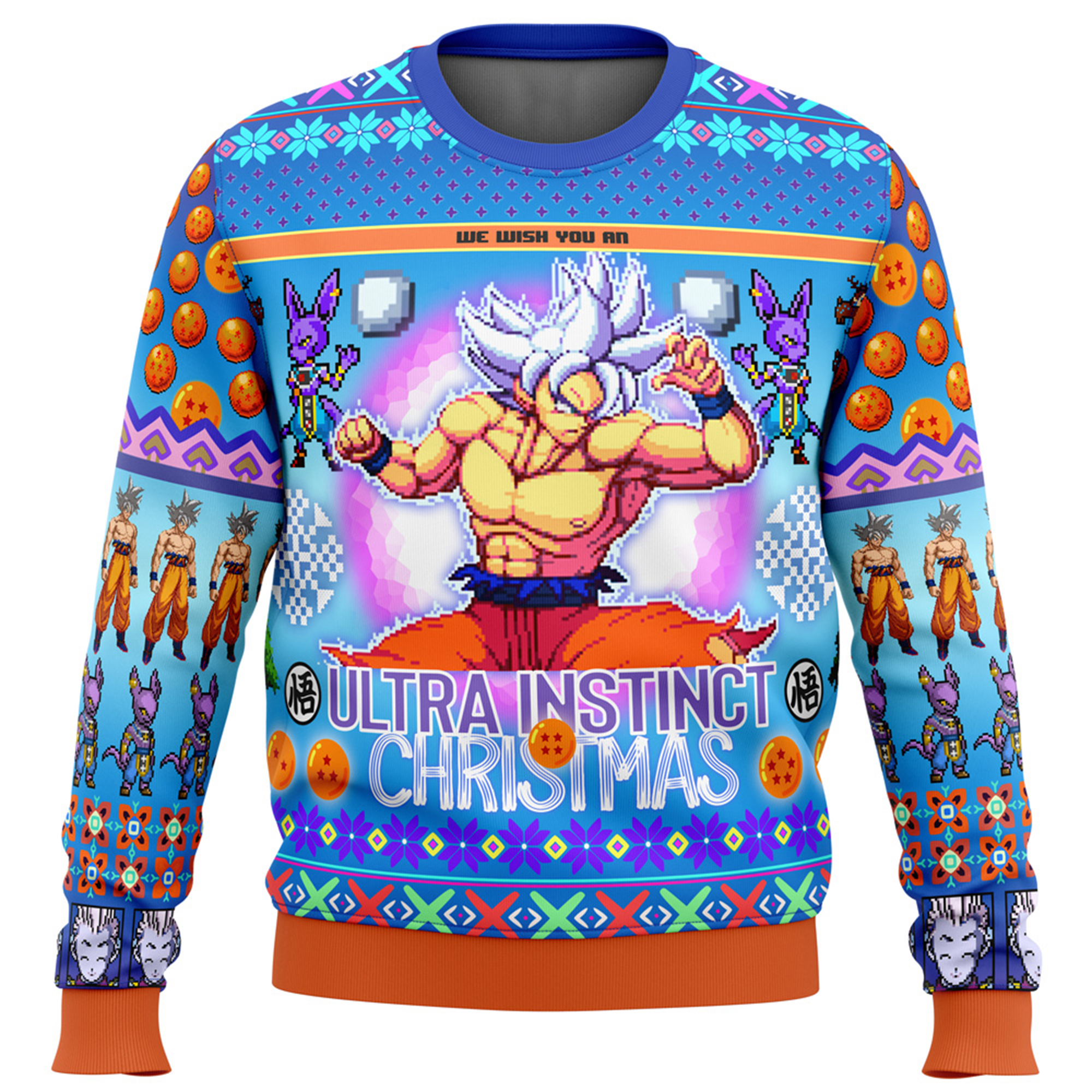 Unisex Anime Ugly Christmas Sweater