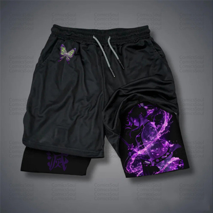 Unisex “ Demon slayer” Casual Streetwear Shorts