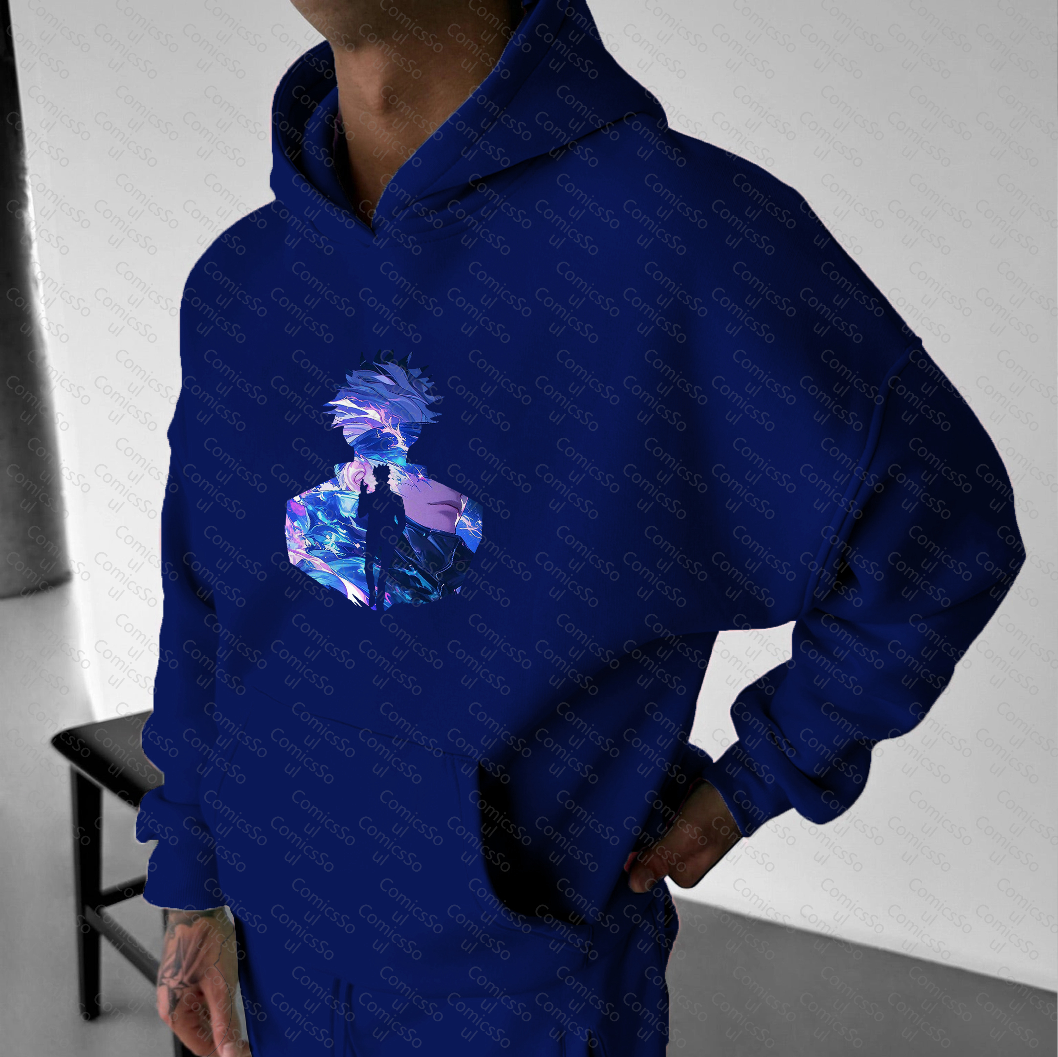 Unisex “ Jujutsu Kaisen   ” Graphic Streetwear Vintage Hoodie