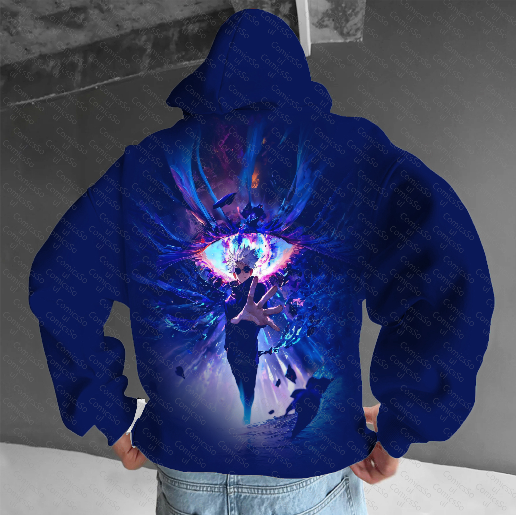 Unisex “ Jujutsu Kaisen   ” Graphic Streetwear Vintage Hoodie