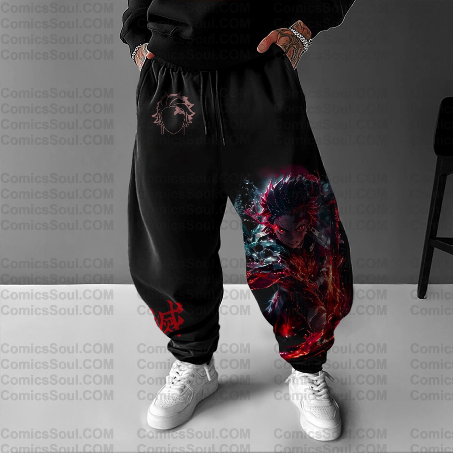 Unisex “ WARHAMMER” Casual Streetwear Pants