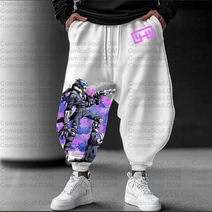 Unisex Casual Anime Streetwear Pants