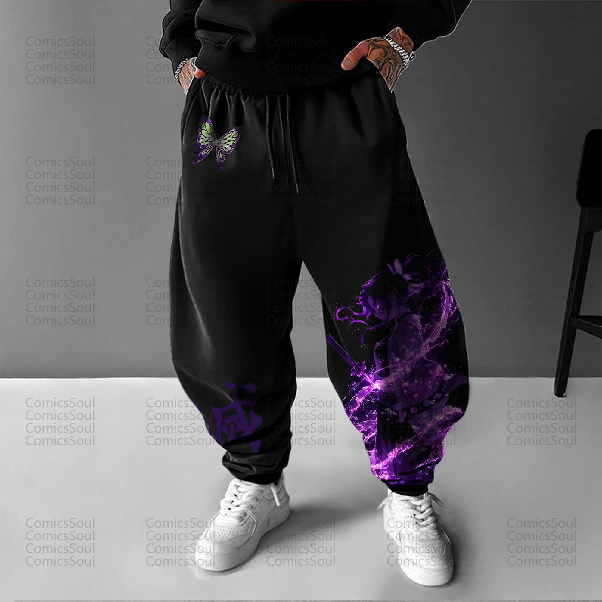 Unisex “  Demon slayer ” Casual Streetwear Pants