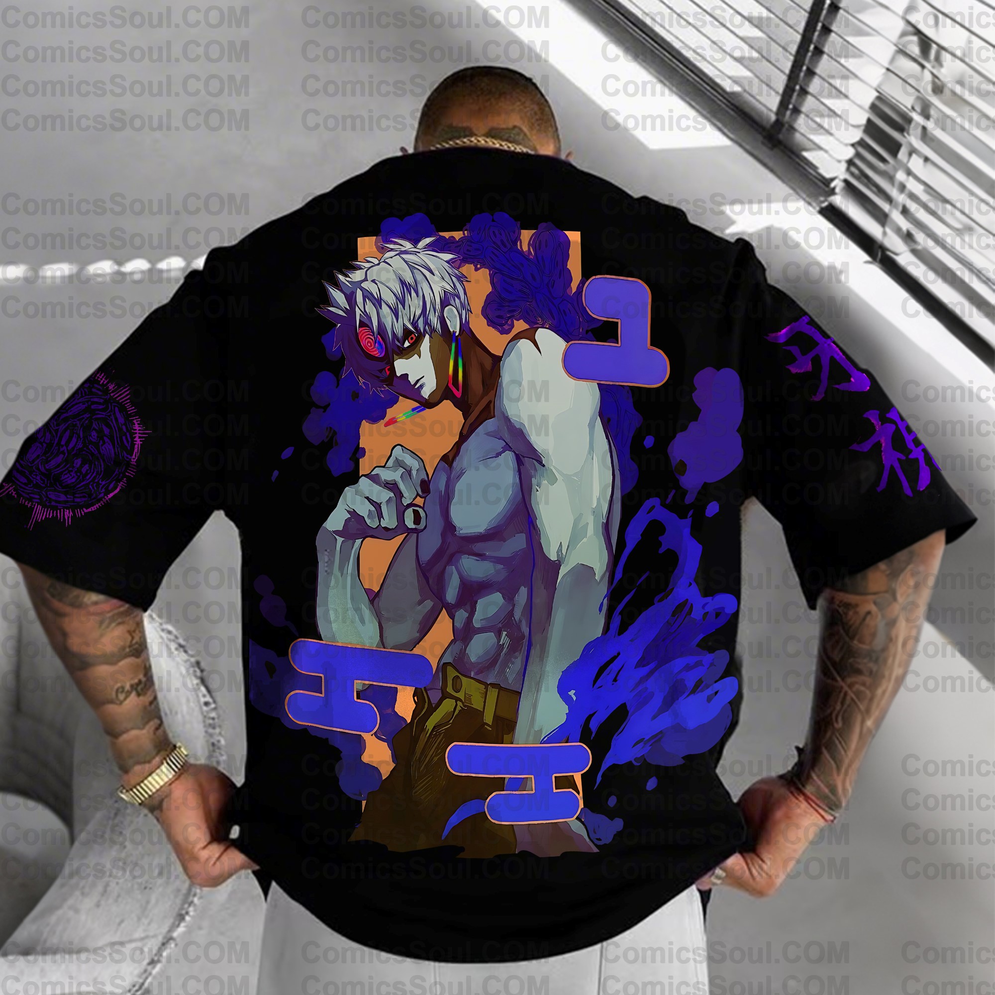 Unisex Anime Series Casual T-shirt