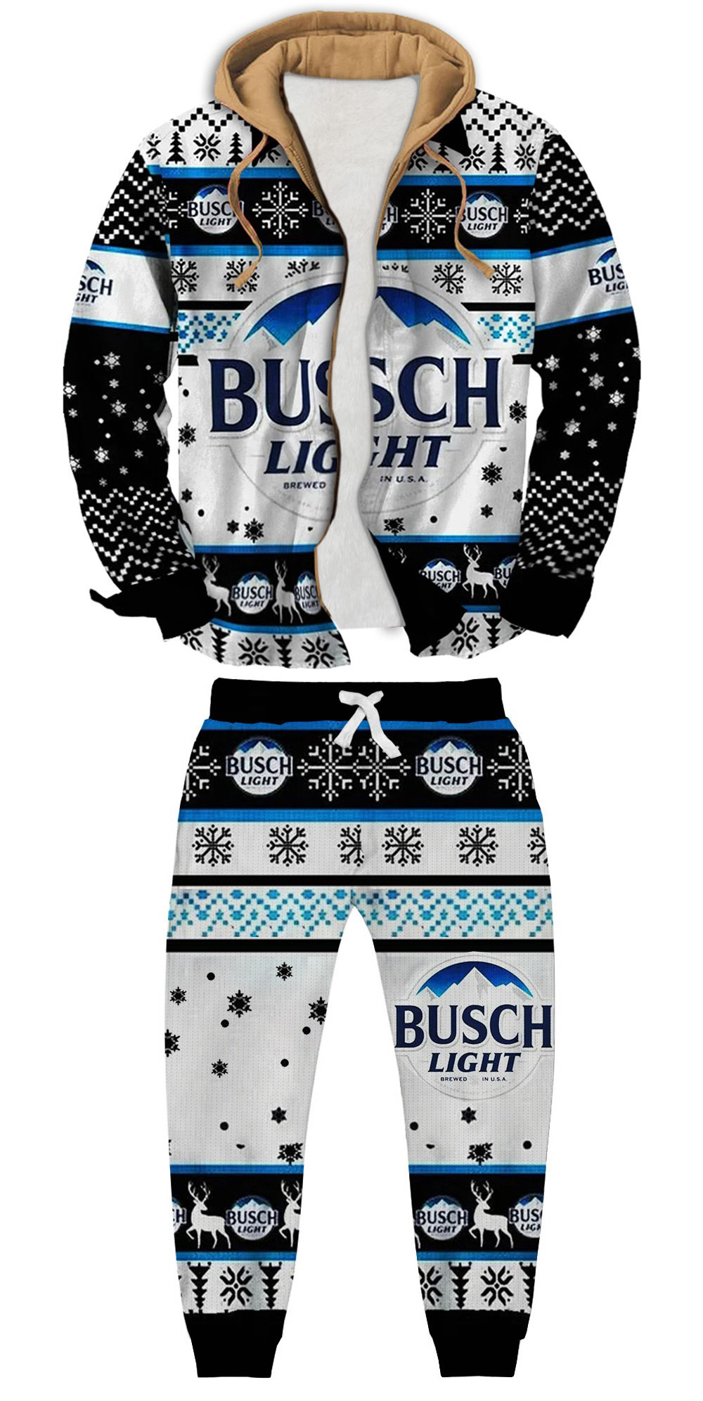 Unisex Fake Two Gradient Plaid Long-Sleeved Shirts Jacket Set