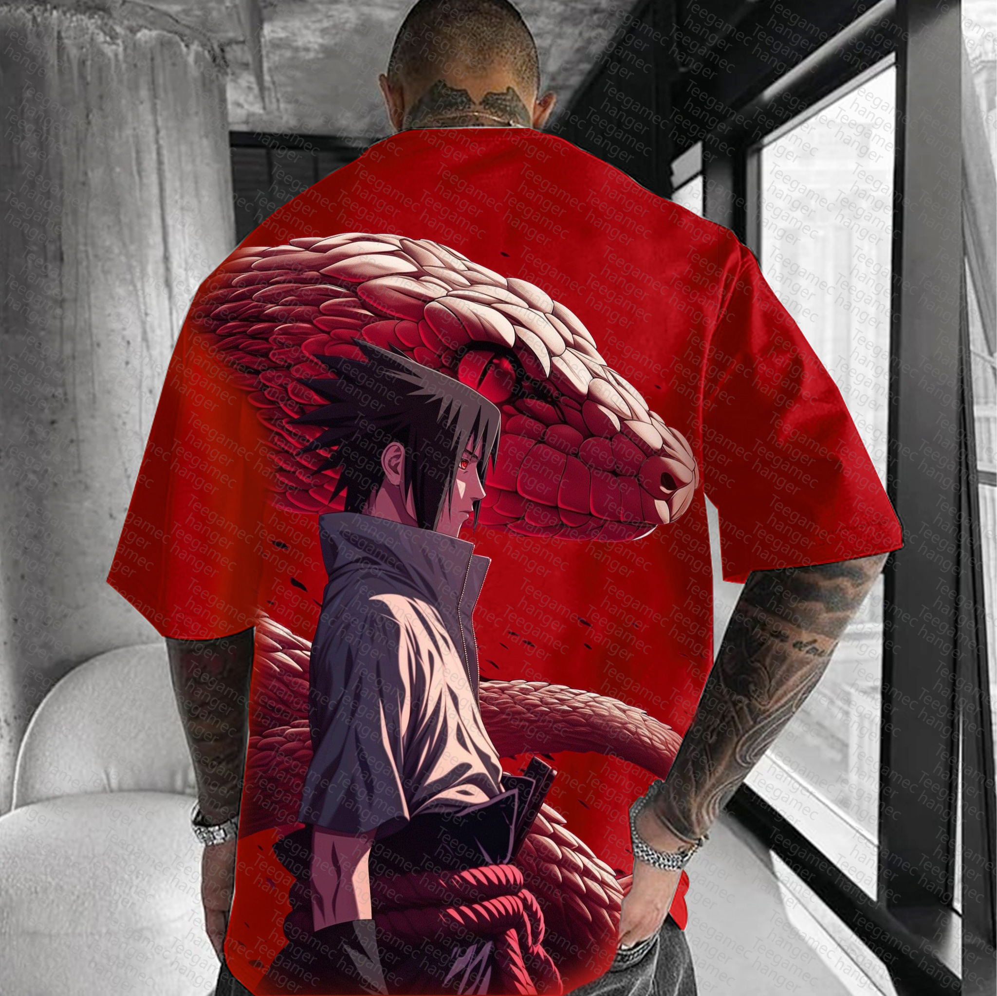 Unisex  "NARUTO" Anime Inspired Vintage T-Shirt