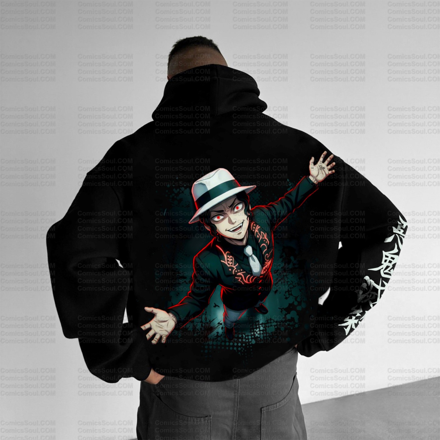 Unisex Anime Graphic Streetwear Vintage Hoodie