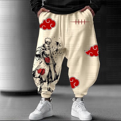 Unisex Anime Inspired Vintage Plush Pants