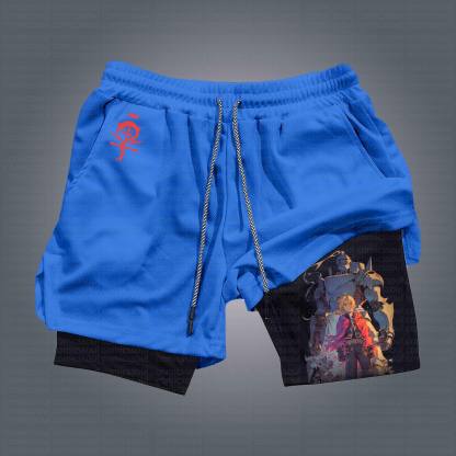 Unisex Casual Anime Streetwear Shorts 丨Fullmetal Alchemist