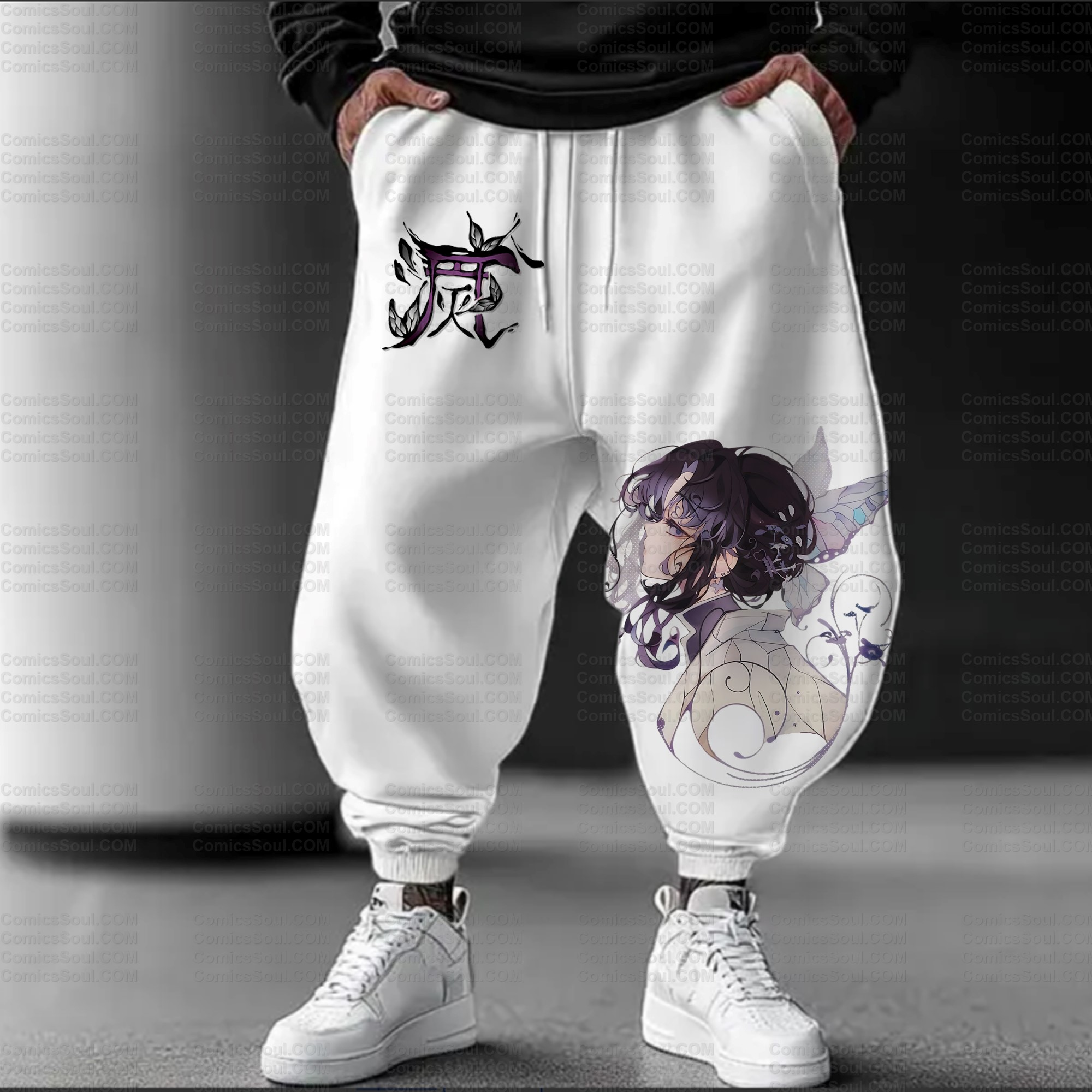 Unisex Anime Inspired Vintage Plush Pants