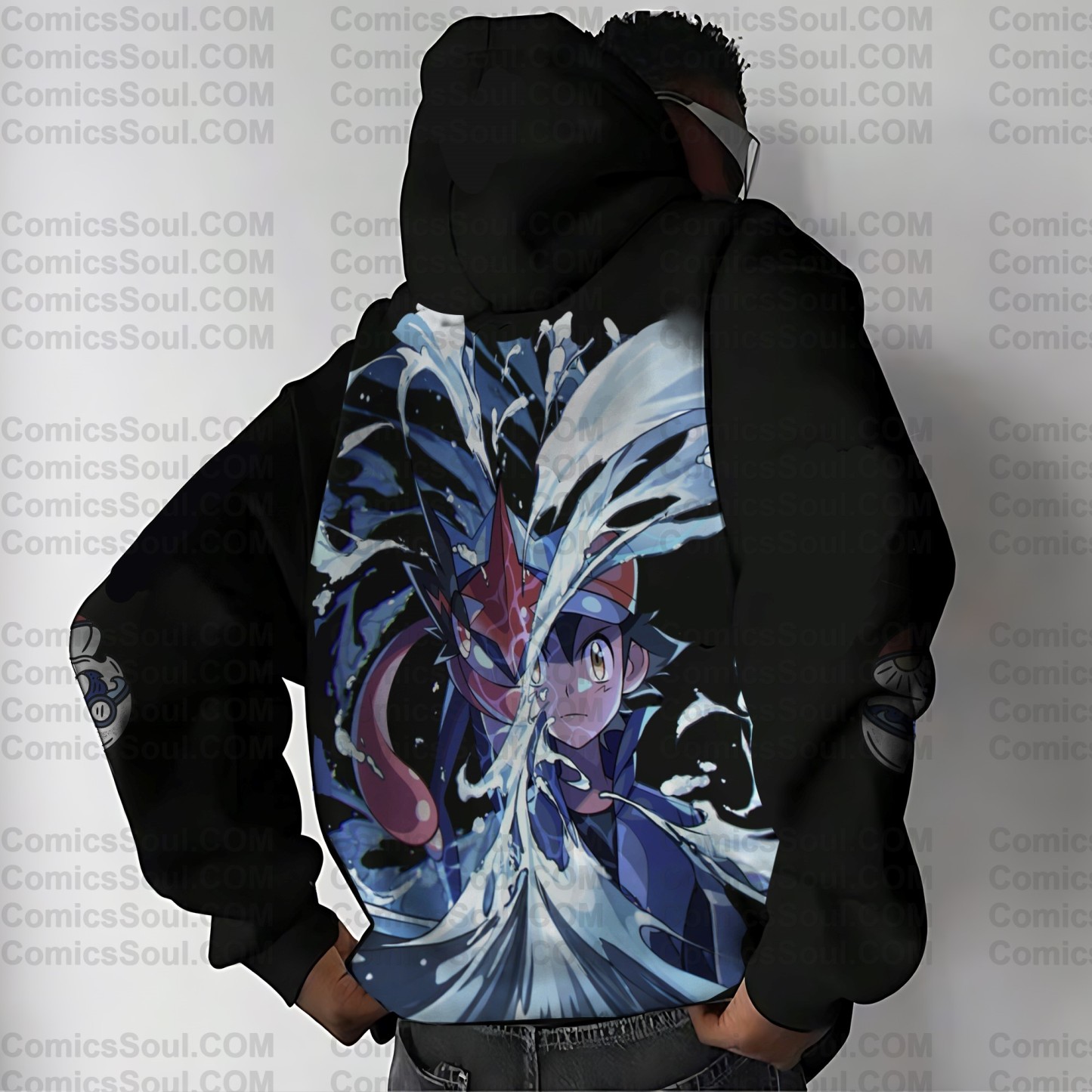 Unisex “Pokémon” Anime Graphic Streetwear Vintage Hoodie