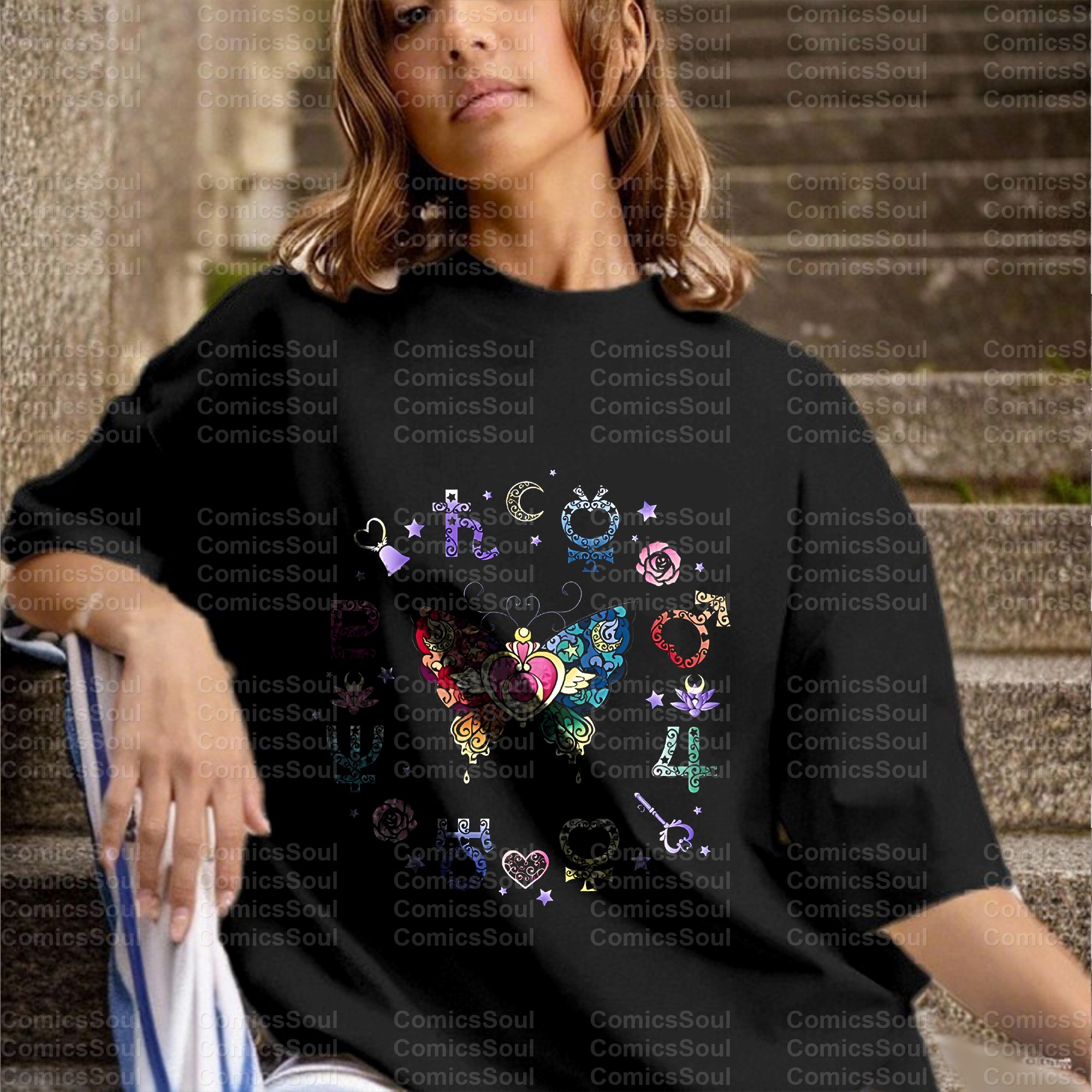 "Sailor Moon" Anime Inspired Vintage T-Shirt