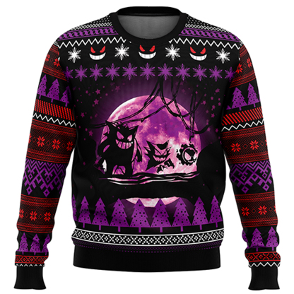 Unisex Anime Ugly Christmas Sweater