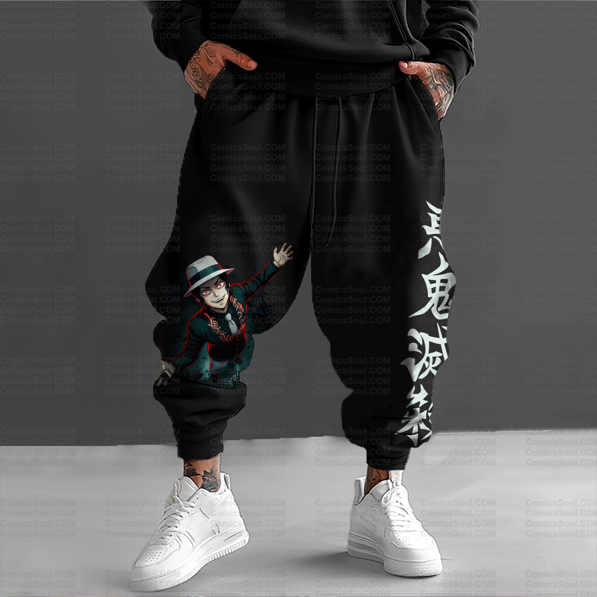 Unisex Anime Inspired Vintage Plush Pants