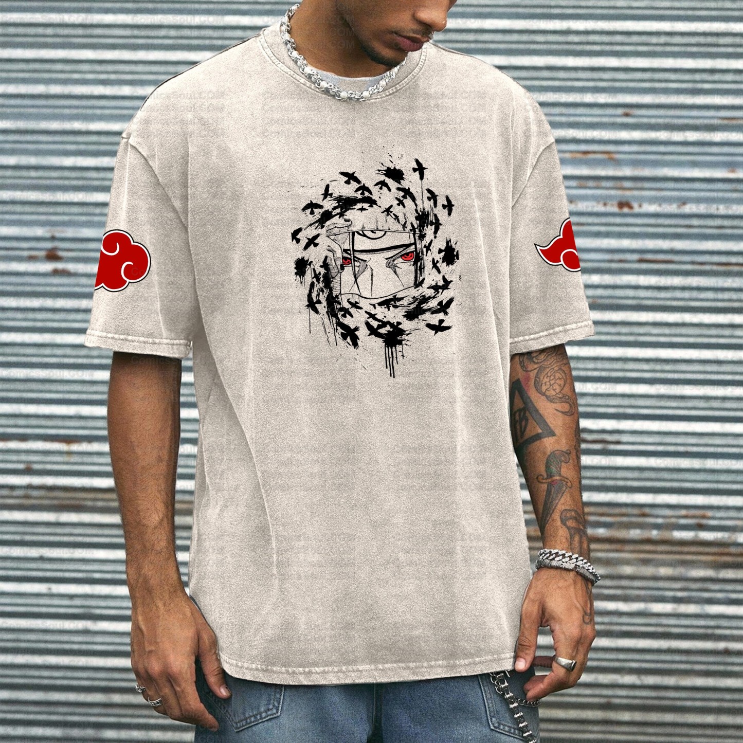 Unisex  Inspired Vintage Washed T-Shirt