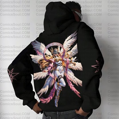 Unisex Anime Graphic Streetwear Vintage Hoodie