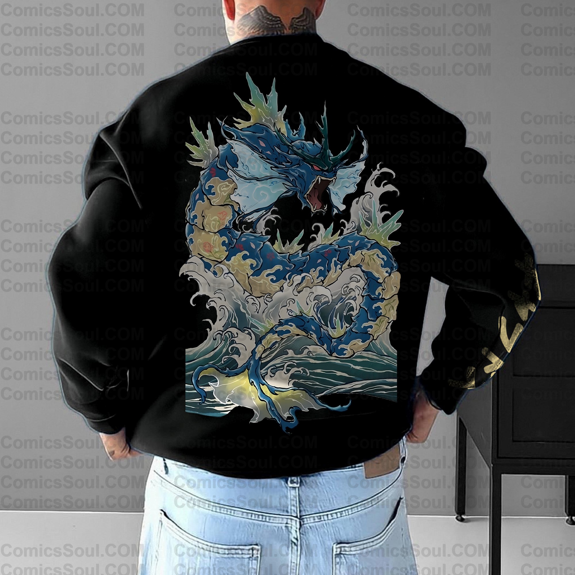 Unisex Anime Inspired Vintage Sweatshirt