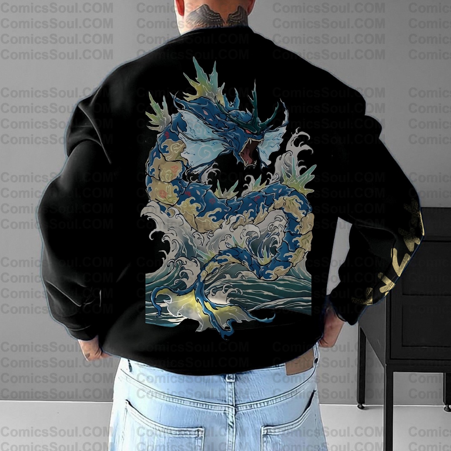 Unisex Anime Inspired Vintage Sweatshirt