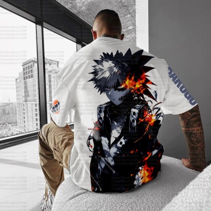 Unisex Anime Inspired Vintage T-Shirt