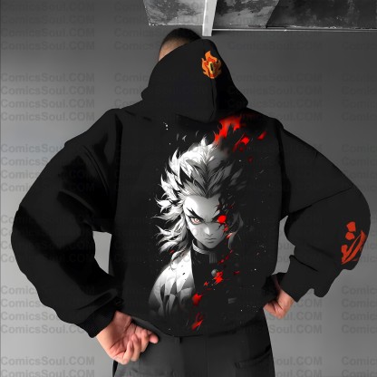 Unisex “ Demon slayer   ” Graphic Streetwear Vintage Hoodie