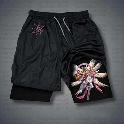 Unisex Casual Anime Streetwear Gym Shorts