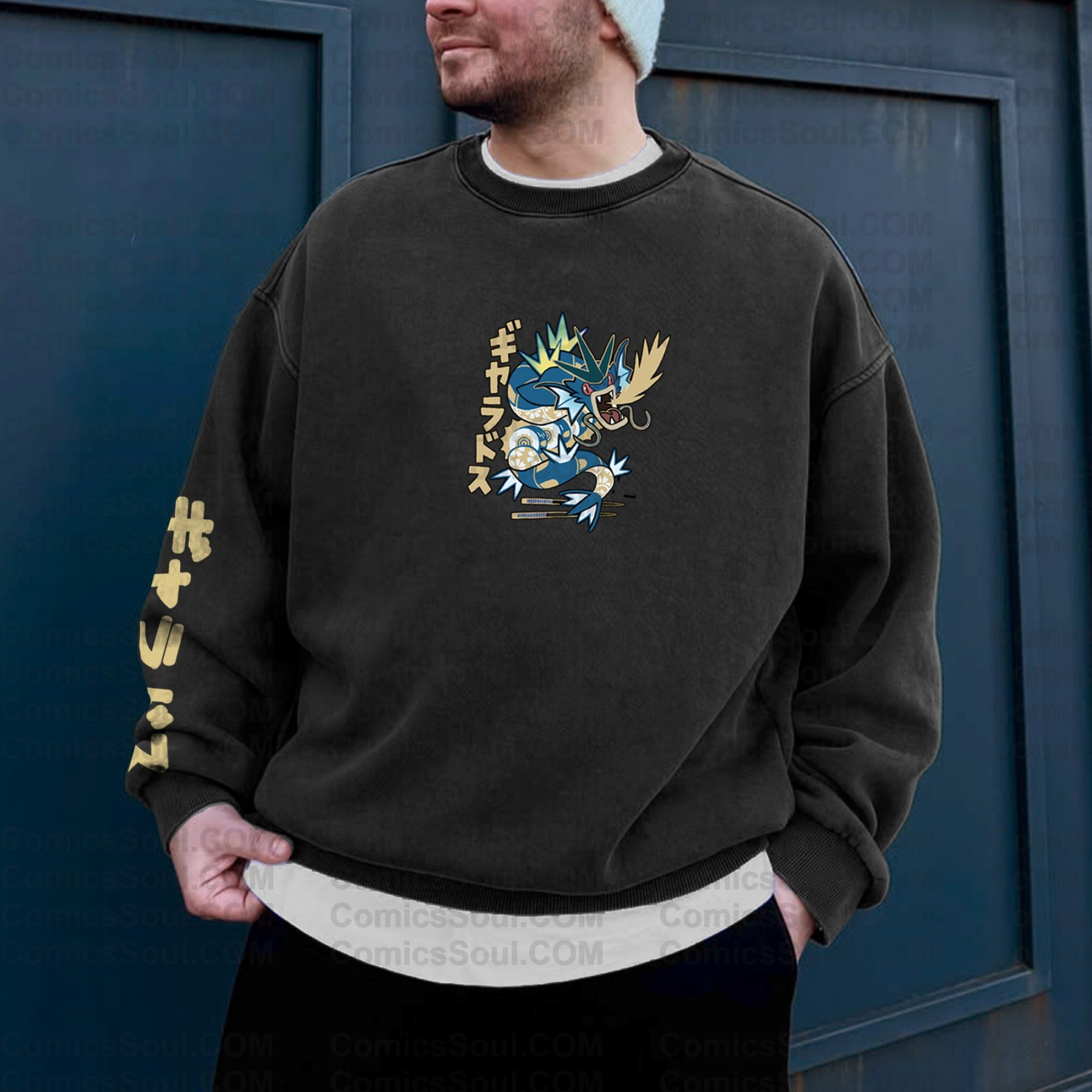 Unisex Anime Inspired Vintage Sweatshirt