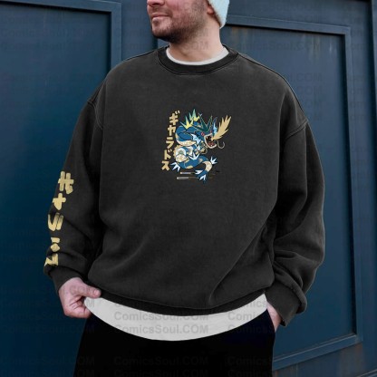 Unisex Anime Inspired Vintage Sweatshirt