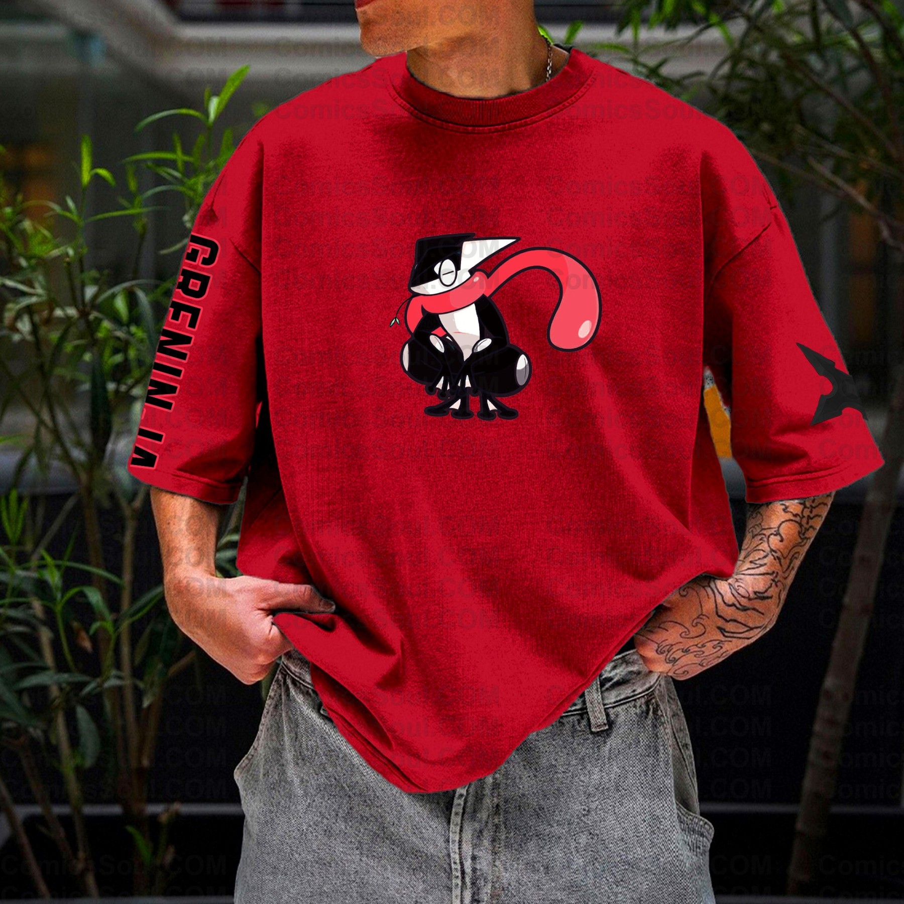 Unisex Anime Inspired Vintage T-Shirt