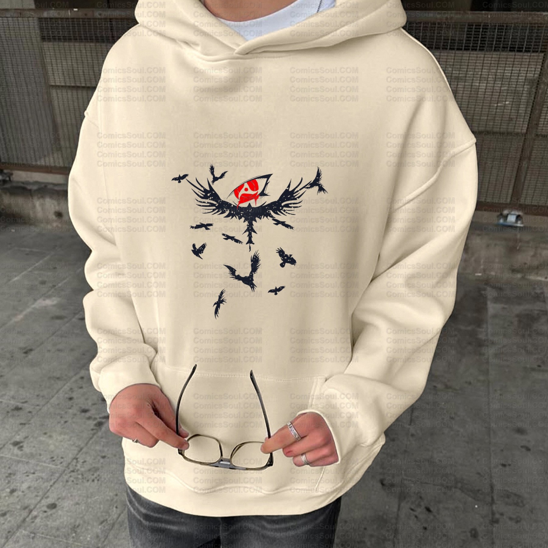 Unisex Graphic Streetwear Vintage Plush Hoodie