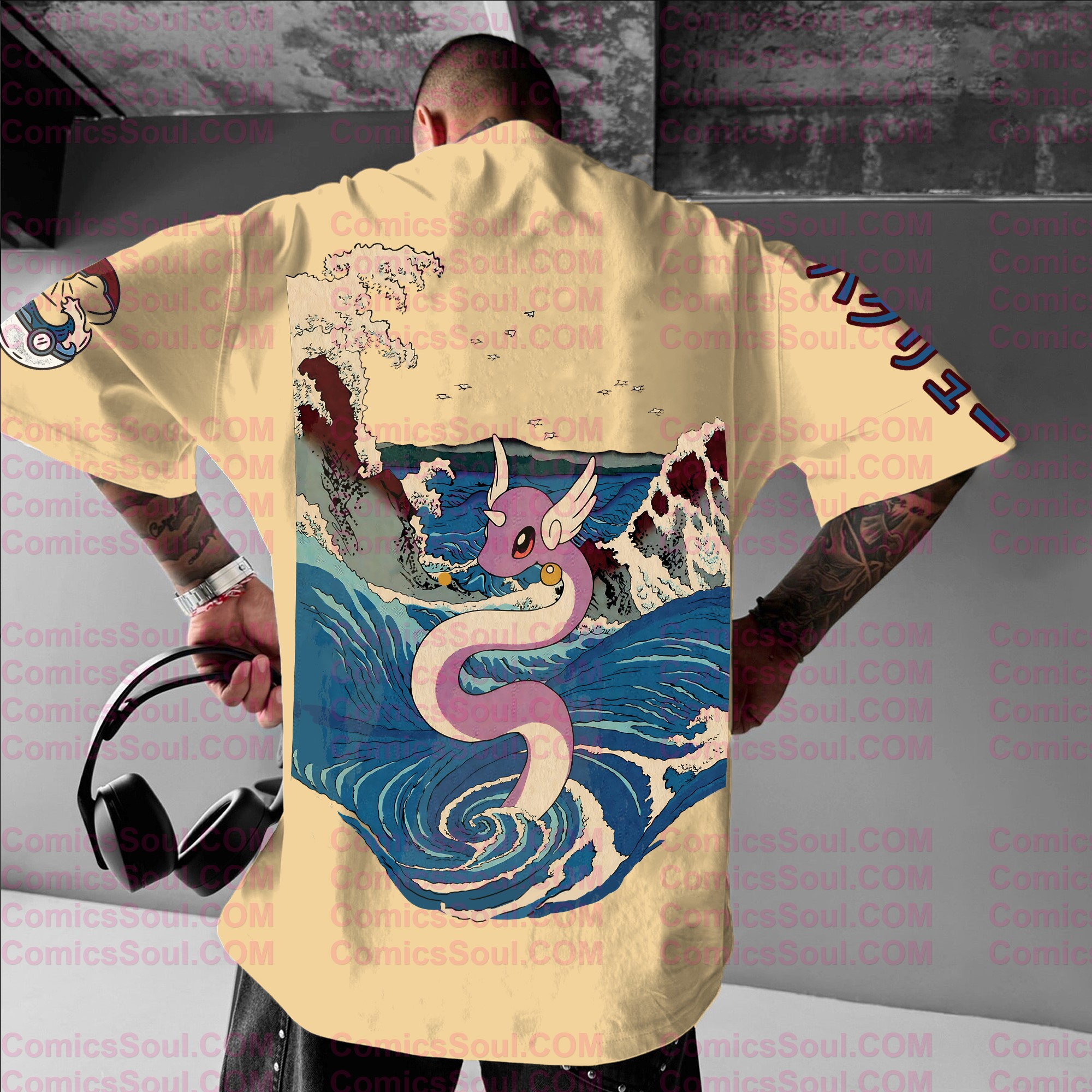 Unisex Anime Inspired Vintage T-Shirt