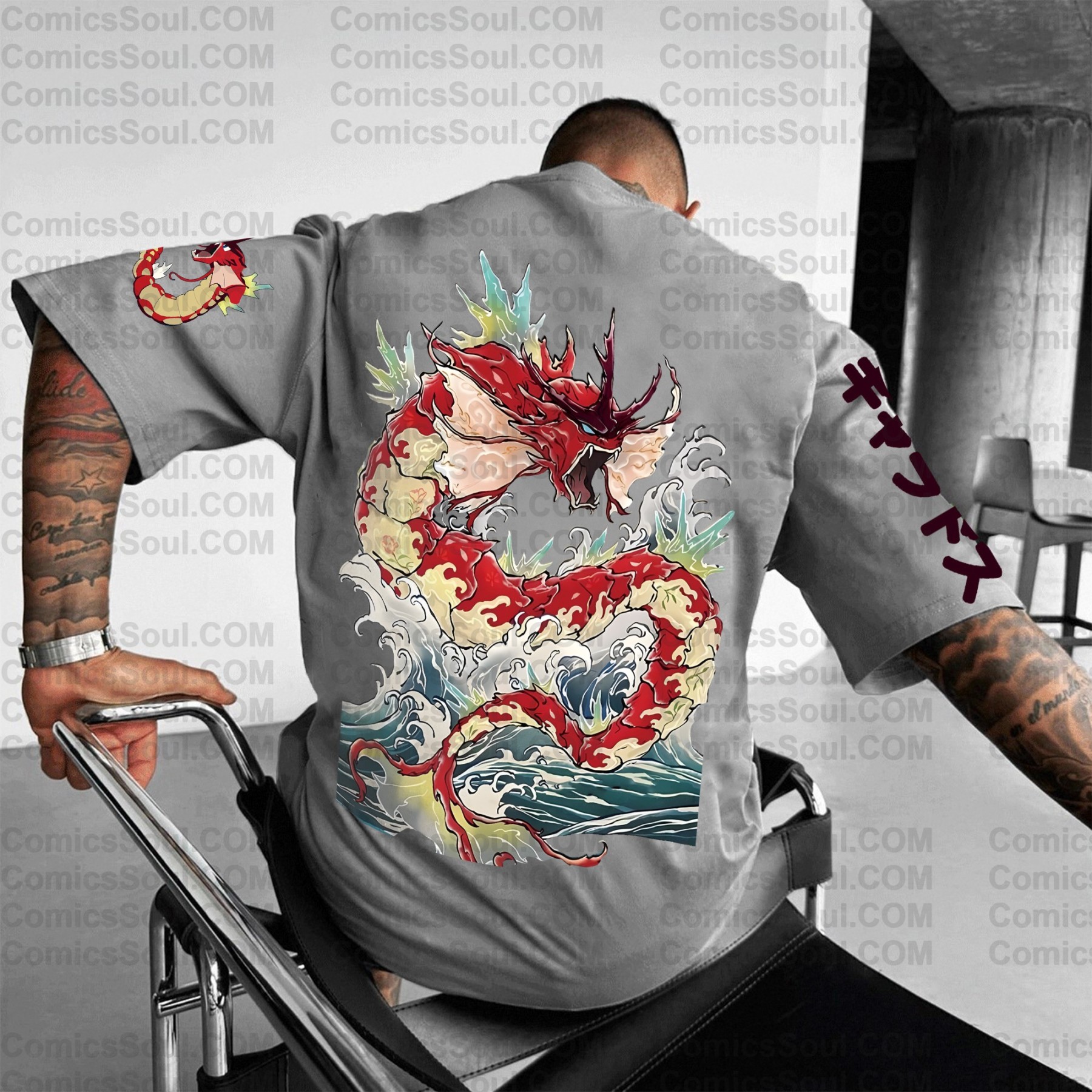 Unisex Anime Inspired Vintage T-Shirt