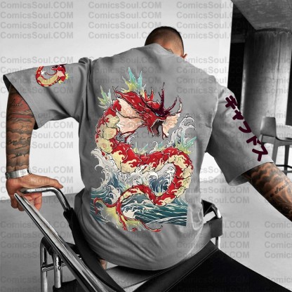 Unisex Anime Inspired Vintage T-Shirt