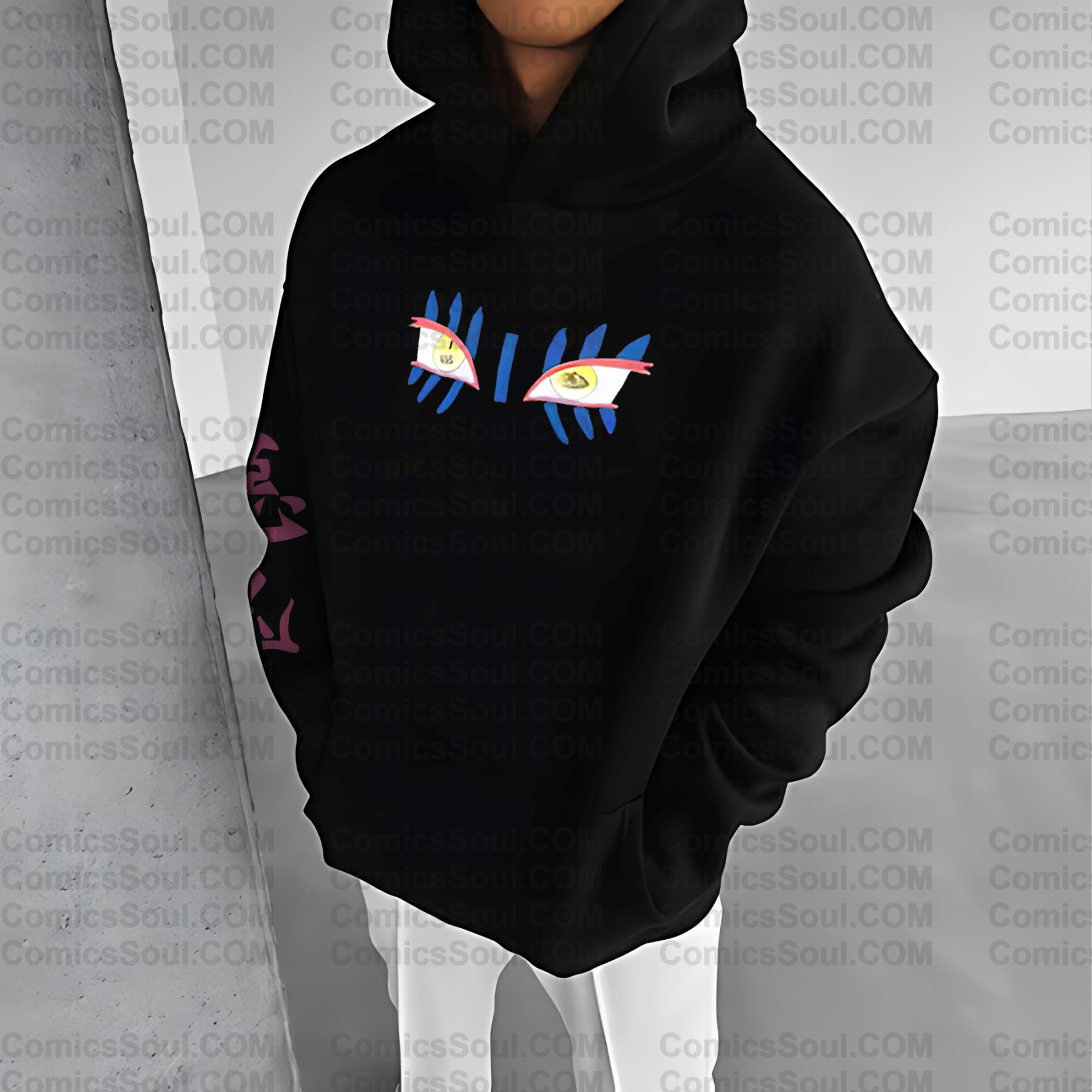 Unisex “Demon Slayer” Anime Graphic Streetwear Vintage Hoodie