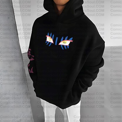 Unisex “Demon Slayer” Anime Graphic Streetwear Vintage Hoodie