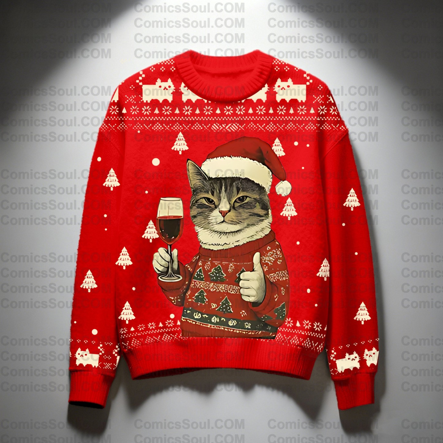 Plus Velvet Unisex Anime Inspired Vintage Sweatshirt