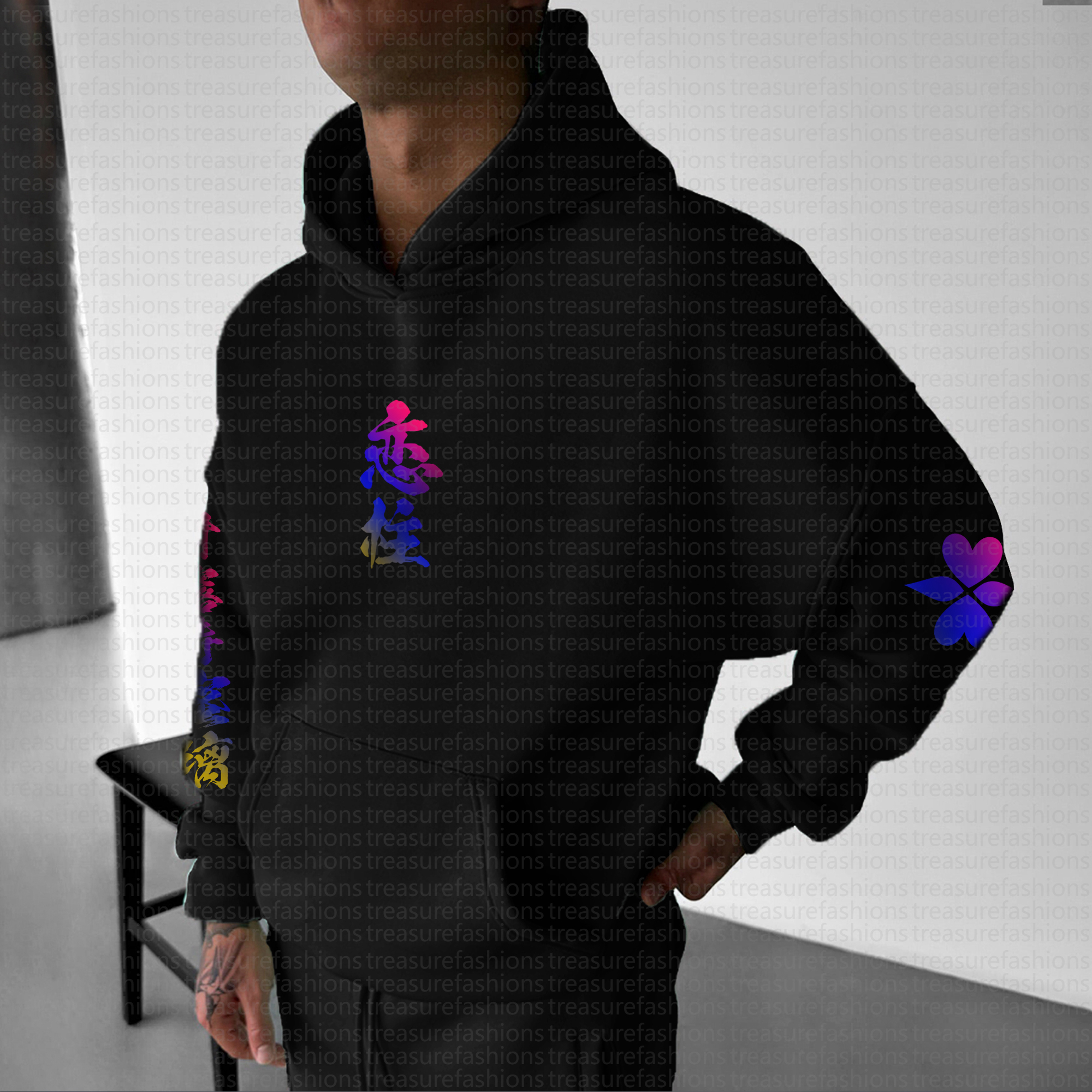 Unisex “Demon slayer” Graphic Streetwear Vintage Hoodie