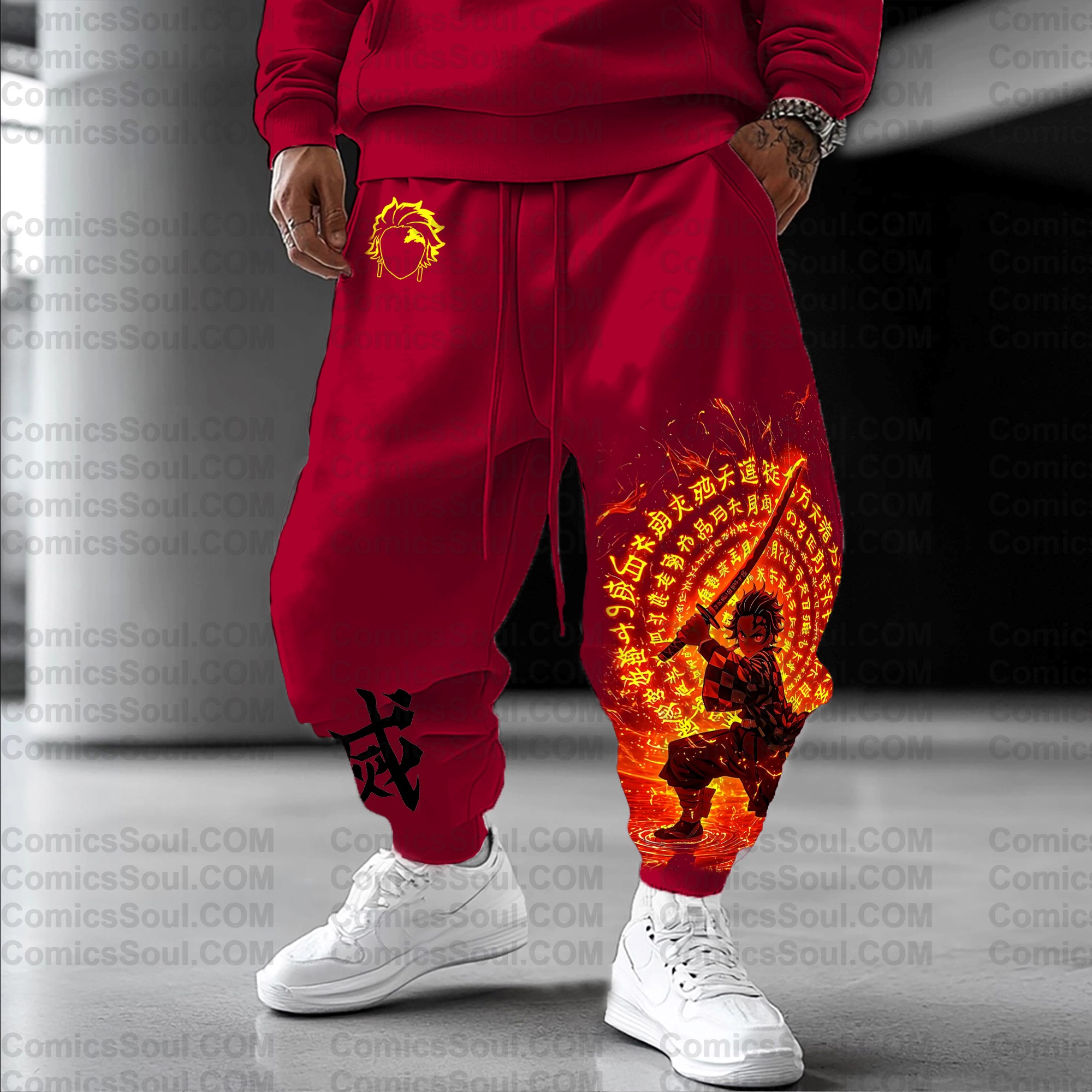 Unisex “  Demon slayer ” Casual Streetwear Pants