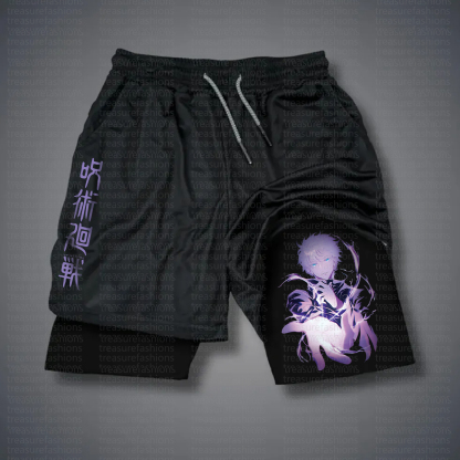 Unisex “ Jujutsu Kaisen” Casual Streetwear Shorts
